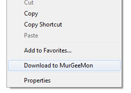 Right Click on image and select Download to MurGeeMon