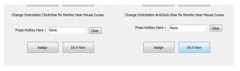 Change Monitor Orientation to Portrait or Landscape with HotKeys
