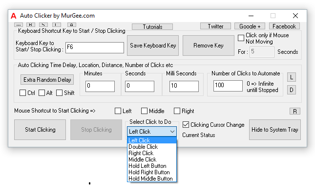 Murgee's AutoClicker