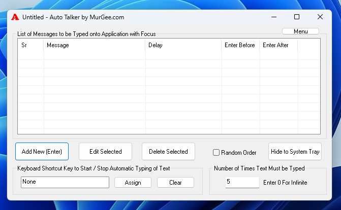 Macintosh Auto Clicker with Configurable Keyboard Shortcut